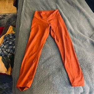Burnt Orange Renew Ankle Legging